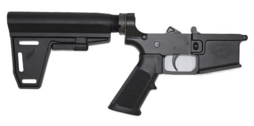 GLFA COMPLETE AR15 PISTOL - LOWER RECEIVER BRACED BLACK