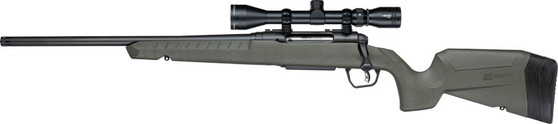SAVAGE AXIS 2 XP 6.5CM 20" LH - THREADED W/3-9X40 BLACK/GREEN