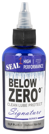 Seal 1 SLBZ2 Signature Below Zero Cleans, Lubricates, Protects 2 oz Squeeze Bottle