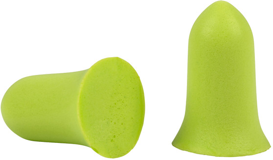 Allen 4128 Tapered Foam Ear Plugs 32 dB Lime Green 50 Pair