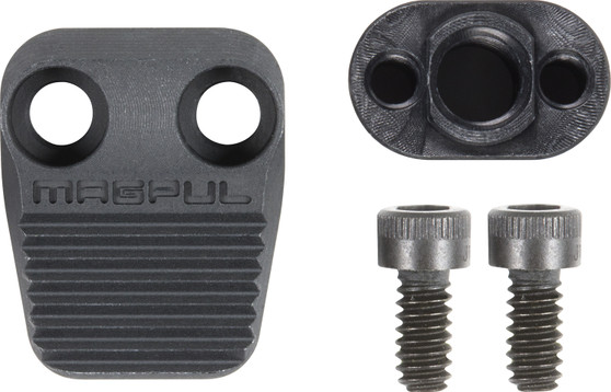 Magpul MAG568-BLK Enhanced AR Magazine Release  Compatible w/ AR15/M4/M16 AR-Platform Black Anodized Black Aluminum