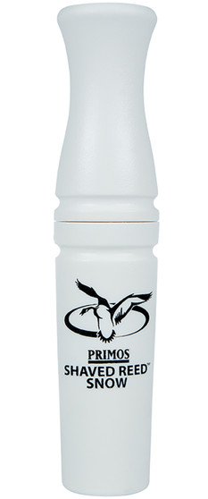 Primos 828 Shaved Reed  Open Call Snow Geese Sounds Attracts Ducks White Polycarbonate