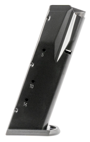 Mec-Gar MGWIT40LFAFC Tanfoglio 14rd 40 S&W, Fits Tanfoglio Witness Large Frame, Blued w/Anti-Friction Coating Carbon Steel
