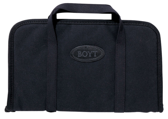 Boyt Harness 0PP660003 Rectangular Pistol Rug Black Canvas Holds Handgun