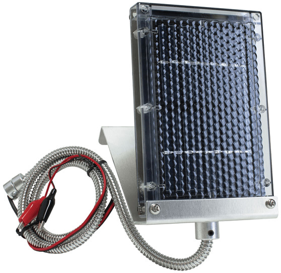 Wildgame Innovations WGIWGISO0010 Edrenaline Solar Panel 6 Volt Silver