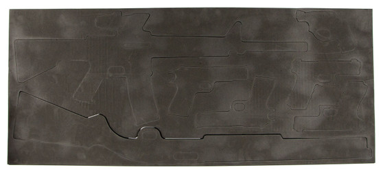 Hornady 98251 Foam Gun Sheet 40" x 18" x 1.2" Black