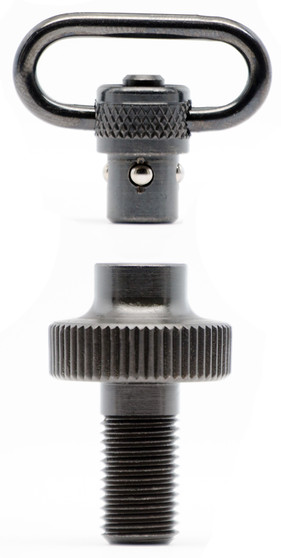 GrovTec US Inc GTSW308 Mag Cap  Shotgun 1" Push Button Black Oxide Mossberg 500 12 Gauge Steel