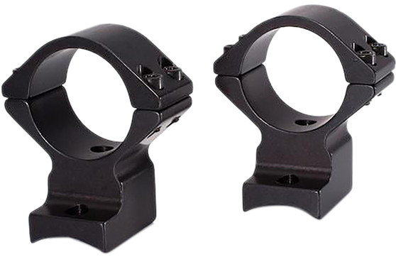 Talley 940769 Scope Mount/Ring Combo  Black Anodized Aluminum 1" Tube, CZ 600 Lux/600 Range, Medium Rings