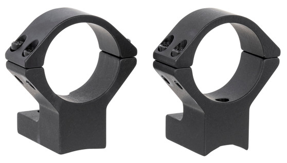 Talley 750706 Scope Mount/Ring Combo  Black Anodized Aluminum 30mm Tube Weatherby Mark V High Rings Non-Magnum Action 0 MOA