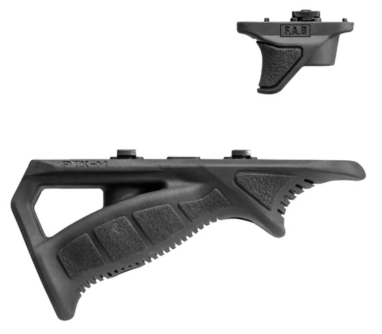 FAB Defense FXPTKMCB PTK-M Rubberized M-LOK Compatible Ergonomic Pointing Grip Combo Pack  Black