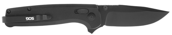 S.O.G SOGTM1027BX Terminus XR 2.95" Folding Clip Point Plain Black D2 Steel Blade Black G10 Handle Features Box Packaging Includes Pocket Clip