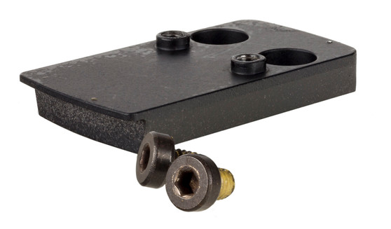 Trijicon AC32092 Adapter Plate  Matte Black Steel, Fits Springfield Hellcat OSP/S&W M&P Shield C.O.R.E, RMSc Footprint Mount
