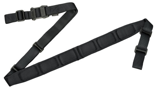 Magpul MAG545BLK MS1 Sling Black Nylon 48"-60" OAL Padded Two-Point Rifle