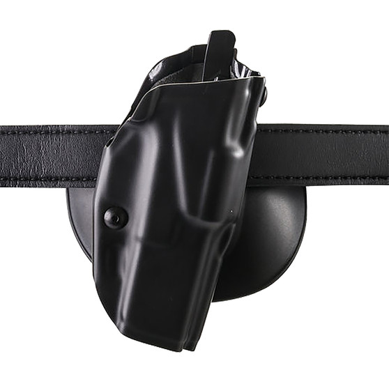 Safariland 63783832411 6378 ALS  OWB Black SafariLaminate Fits Glock 20/21 Compatible w/ Surefire X300 Belt Loop/Paddle Mount Right Hand