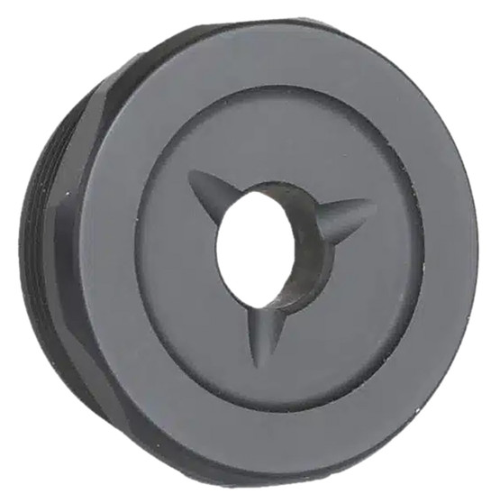 Jk Armament JK155LTEC45 LT Flash Reducer End Cap 45Cal Fits Aluminum Hard Anodized Black