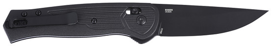CRKT 7170K SERO  EDC 3.02" Folding Plain Black TiNi S35VN SS Blade, Black Textured GRN Handle