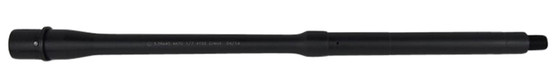 Ballistic Advantage BABL556015M Modern Series  5.56x45mm NATO 16" Black QPQ Finish 4150 Chrome Moly Vanadium Steel Material Midlength with Government Profile for AR-15