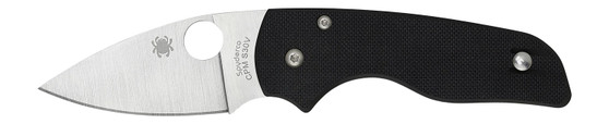 Spyderco C230GP Lil' Native  2.42" Folding Plain Satin CPM S30V SS Blade/Black Textured G10 Handle Includes Pocket Clip