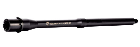 Rosco Manufacturing BL-145-M4-556-7-C Bloodline  5.56 NATO 14.50" Nitride 4150 CMV Barrel Fits M4 Carbine