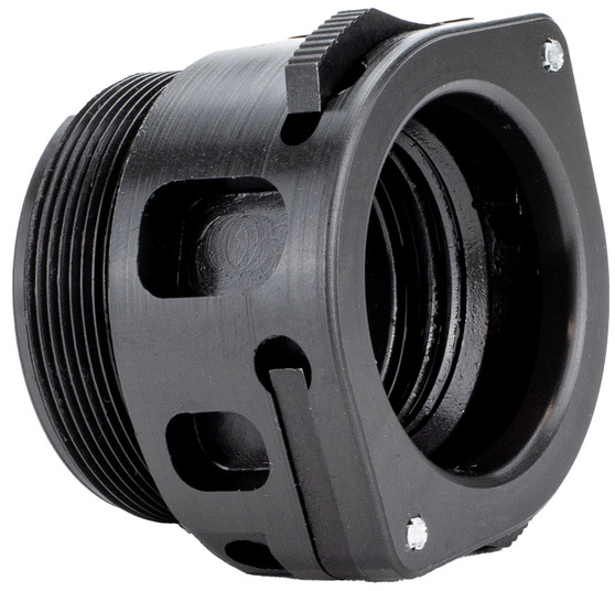 Kgm Suppressors A-QDA-DL  QD Adapter Fits 1.375"x24 Steel Nitride Black