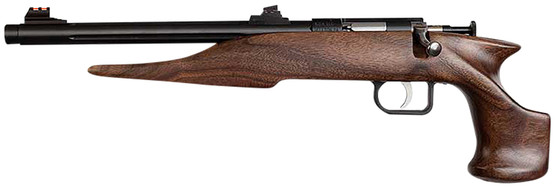 Chipmunk 40001 Hunter  Youth Frame 22 S/L/LR Single Shot 9" Threaded Blued Steel Barrel, Walnut Frame, EZ Loader