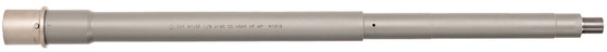 Ballistic Advantage BABL223017P Premium Series  223 Wylde 16" Midlength Gas System with SPR Profile Stainless Bead Blasted Finish 416R Stainless Steel for AR-15