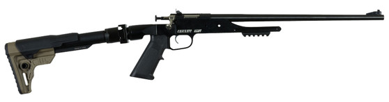 Crickett KSA2180 Precision  22 LR 1 rd 16.13" Blued Steel Barrel, Blued Steel w/Picatinny Rail Receiver, Black Adjustable Stock