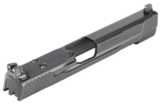 Smith & Wesson 14568 Slide Assembly  Black Optic Ready/Serrated Slide