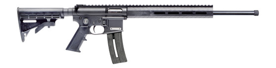 Mountain Billy Gun Lab MBGL-GOAT15-TB-1 Goat-15 Helium 22 LR 1rd 16" Black Threaded Barrel, Black Polymer Receiver w/Picatinny Rail, M-LOK Handguard, Black Adj 7 Position Polymer Buttstock, Black Poly
