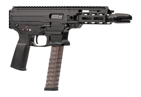 Panzer Arms PAARP9PCCB ARP9 9mm Luger 33+1 6.50" Black Barrel, Black Aluminum Receiver w/Picatinny Rail, Rear Picatinny Rail, Black Polymer Grip, Ambidextrous