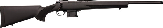 Howa HMA60804B M1500 Mini Action Compact 6mm ARC 5+1 20" Black Steel Barrel, Black Drilled & Tapped Steel Receiver, Black Fixed HTI Synthetic Stock, Right Hand