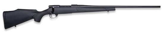 Weatherby VTX223RR16T Vanguard Obsidian 223 Rem 5+1 16" Blued Threaded Barrel, Blued Stainless Steel Drilled & Tapped Receiver, Black Monte Carlo Synthetic Stock