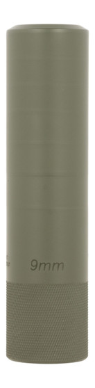 Fletcher Rifle Works PERM9TIODG Permian 9mm 1.62" OD Green Titanium 1.375"x24