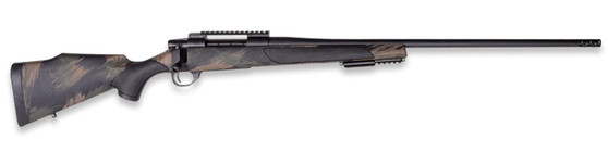 Weatherby VBS223RR18B Vanguard Black Hills 223 Rem 5+1 16" + 2" Matte Blued Heavy Threaded Barrel, Matte Blued Steel Receiver w/Picatinny Rail, Black w/Green & Tan Accents Peak 44 Monte Carlo Polymer