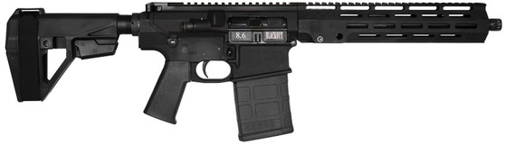 Diamondback DB1200W001 DB10  8.6 Blackout 20+1 12" Black Nitride 11" M-LOK Handguard SBA5 Brace Magpul MOE K2 Grip
