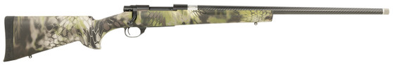 Howa HGCF308KAC M1500 HS Precision 308 Win 5+1 24" Threaded Carbon Fiber Barrel, Black Rec, Kryptek Altitude HS Precision Stock