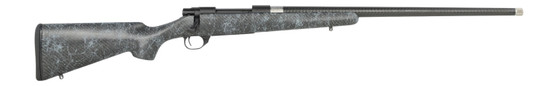 Howa HCE65PRCGW 1500 Carbon Elevate 6.5 PRC 4+1 24" Wrapped Carbon Fiber Threaded Barrel, Blued Drilled & Tapped Steel Receiver, Fixed Stocky's Black w/Gray Webbing Carbon Fiber Stock, Right Hand