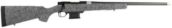 Howa HHSCF6ARCGRYBLK M1500 Mini Action Full Size 6 ARC 5+1 20" Black Threaded Barrel, Matte Blue Steel Receiver Drilled & Tapped, HS Precision Gray Synthetic Stock