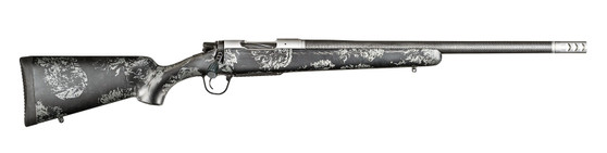 Christensen Arms 8010614900 Ridgeline FFT 270 WSM 3+1 20" Carbon Fiber/Threaded Barrel, Stainless Steel, Black with Gray Accents Stock