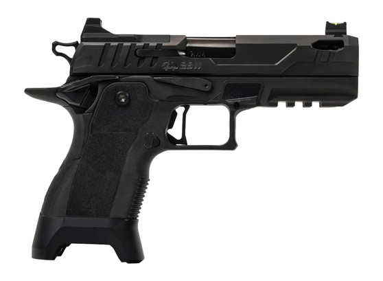Oa Defense  2311 Pro w/Plus Kit Compact Frame 9mm Luger 17+1 4.25" Black DLC Black Steel Optic Ready/Serrated Slide, Black Aluminum Frame w/Picatinny Rail, Black Polymer Grip, Ambidextrous