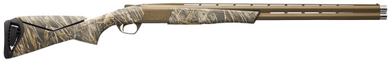 Browning 018729203 Cynergy Wicked Wing 12 Gauge 3.5" 2rd 30" Burnt Bronze Cerakote Barrel/Camo Design Receiver, Realtree Max-7 Synthetic Stock With Adjustable Comb & Textured Gripping Surface
