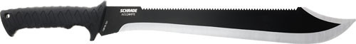 SCHRADE KNIFE DECIMATE SAWBACK - MACHETE 14.5" SS/BLACK