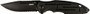 RUKO FOLDER SPRING ASSIST - 3.25" ALUMINUM BLACK HANDLE