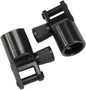 GROVTEC PUSH BUTTON BASE TO - SWIVEL STUD ADAPTOR BLACK