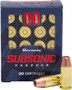 HORNADY SUBSONIC 40 SW 180GR - XTP 20RD 10BX/CS