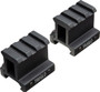 TRUGLO 2-PIECE PICATINNY RISER - MOUNT 1" RISE 1.36" LENGTH