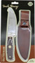 UNCLE HENRY KNIFE NEXT GEN - STAGLON 4.6" BLD W/LTHR SHTH