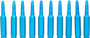 A-ZOOM METAL SNAP CAP BLUE - 6.5 CREEDMOOR 10-PACK