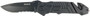 RUKO FOLDER SPRING ASSIST - 3.25" RUBBER BLACK HANDLE