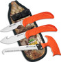 OUTDOOR EDGE WILDGUIDE 3 PIECE - HUNTING COMBO W/KRYPEK SHEATH